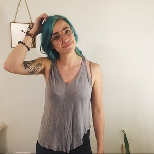 💥LAST DAY💥 Free People Grey Tank